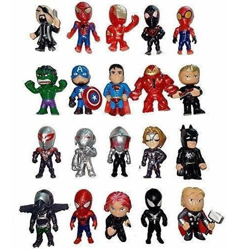 Marvel Titan Hero Series Exclusivo 20 Figuras Set Decoracion