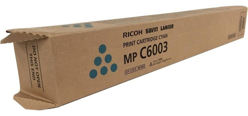 Toner Ricoh Original Mp C6003 C6004 C5503 Cian 841852