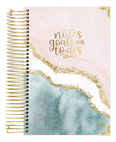 Bloom Daily Planners Calendario Tapa Dura Fecha Cuaderno X