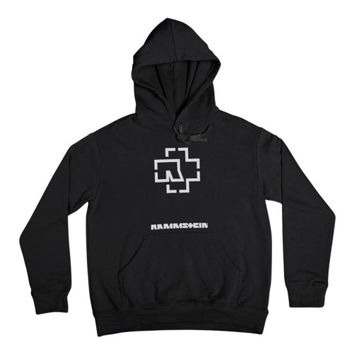 Poleron Unisex Rammstein Rock Metal Alemana Logo Estampado Invierno Afj