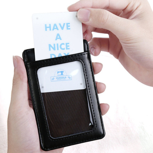Funda Para Tarjeta De Licencia De Trabajo, Modelo Vertical N