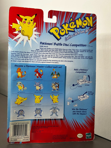 Pokemon Battle Figures Vintage 1999 Scyther (Usado)
