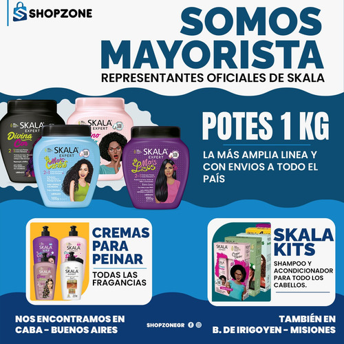 Cremas Skala Por Mayor Caja X6 Unidades Brasil
