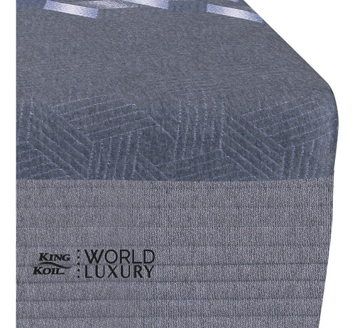 King Koil Kingsbury 160x200 Conjunto Resortes Y Espuma Visco