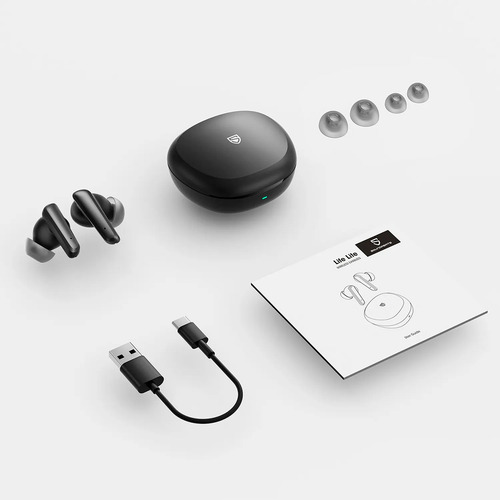 Imagen 10 de 10 de Auriculares Bluetooth 5.3 Soundpeats Life Lite Negro Táctil