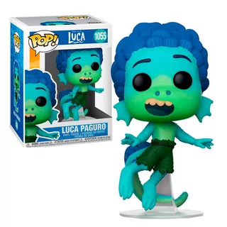 Funko Pop Luca Paguro Triton #1055 Luca Pelicula Disney Pixar Figura De Accion Original