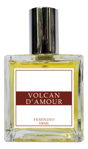 Perfume Feminino Volcan D'amour 100ml - Paixão Irresistível