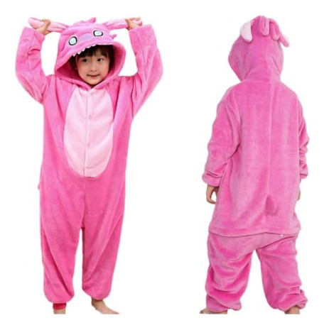 Unisex One Piece Animal Character Costume For Boys H22py