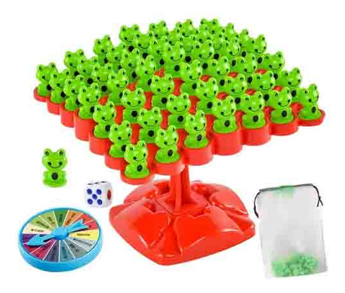 Juego De Interacción Con Juguetes Montessori Frog Balance Tr