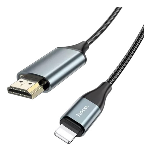 Cable Para iPhone iPad Lightning A Hdmi 2metros Hoco Ua15