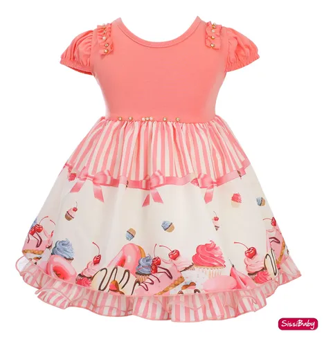 Vestido cupcake store infantil
