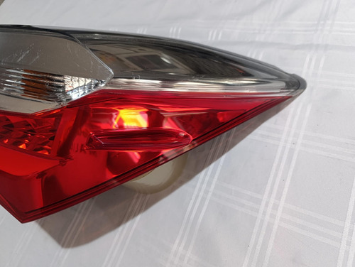 Faro Trasero Toyota Corolla 2017 2018 2019 Derecho/pasajero Rojo