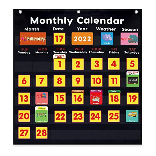Calendario Mensual De Bolsillo Aulas, Calendario Mensua...