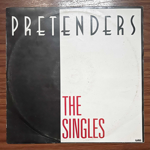 The Pretenders The Singles Lp 1ra. Ed. Uruguay 1987 Promo