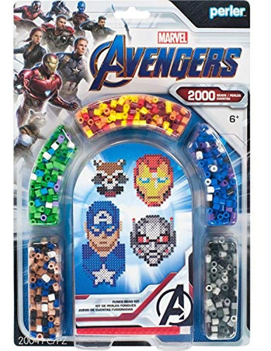Perler Beads Marvel Avengers Kit De Cuentas De Patrón
