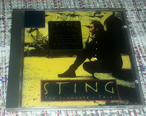 Sting / Ten Summoner's Tales Cd Import Buen Estad The Police