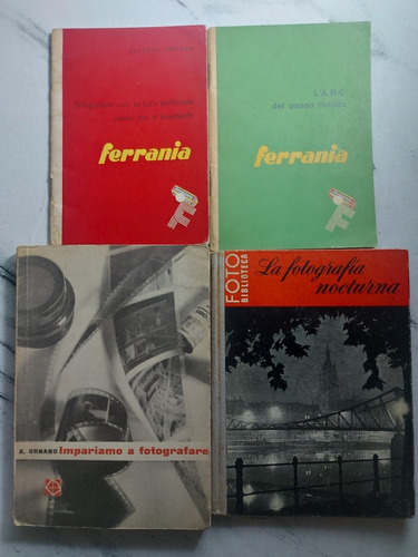 Fotografía Antiguos Manuales Ferrania / Arg. Ian 096