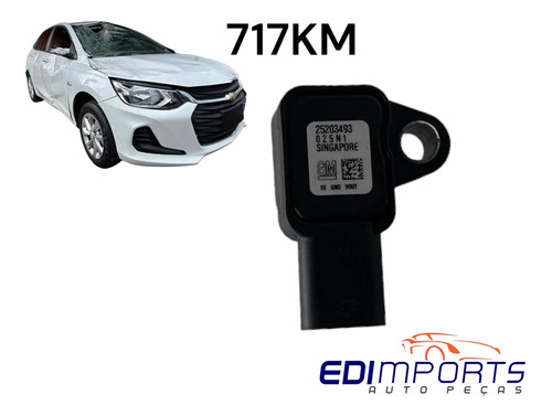 Sensor Map Chevrolet Onix Ecotec 1.0 12v 2022 2023 25203493