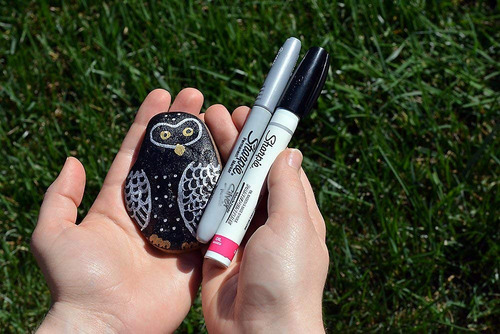 Marcadores De Pintura Sharpie, Conjunto De 5 Cores Fine Poin