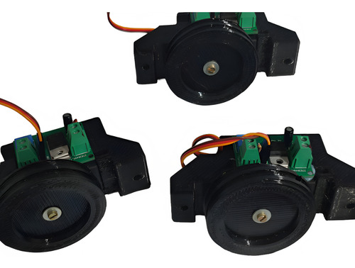 Kit Motor + Suporte + Polia Vending Machine Com Molas