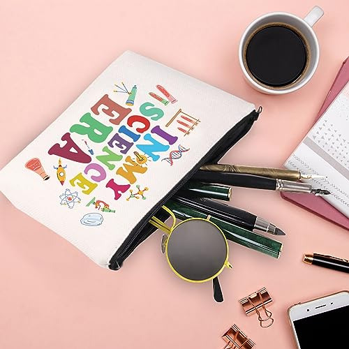 Bolsa De Maquillaje Temática De Ciencia Y Química