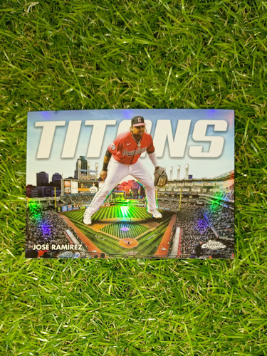 Cv José Ramírez 2023 Topps Chrome Titans 