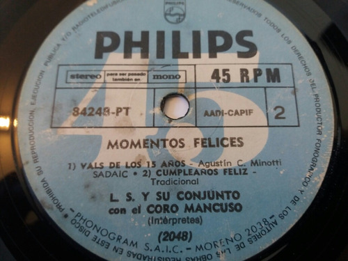 Vinilo Ep De Momentos Felices ( V42