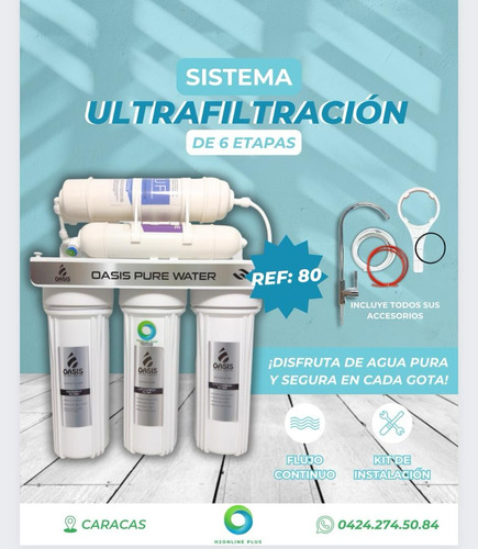 Sistema De Utrafiltracion De 6 Etapas