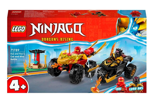 Lego Ninjago Batalha De Carro E Moto De Kai E Ras 71789