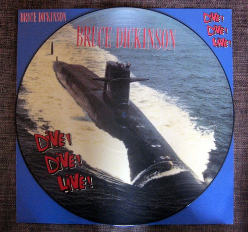 Bruce Dickinson - Dive! 90 Ep Heavy Thrash Metal Maiden G123