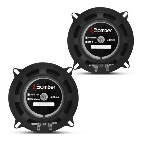 Imagen 4 de 6 de Parlantes Bomber Upgrade 5.25'' Triaxiales 60 W. Rms