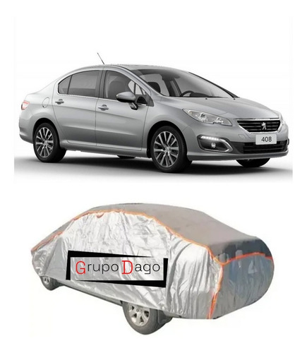 Para Peugeot 408 Funda Cubre Auto Antigranizo Impermeable