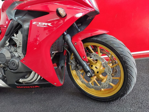 Honda Cbr 650 F 650f Cbr650f 2015 Vermelha Vermelho