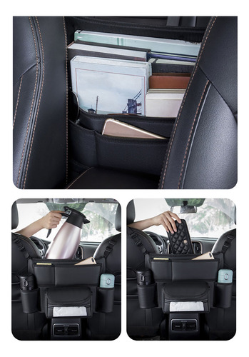 Bolsa Colgante De Almacenamiento Para Coche, Reposabrazos, C