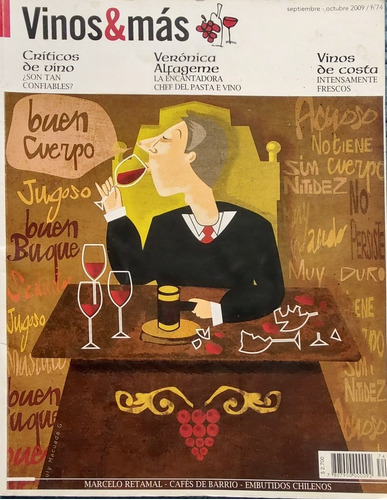 Revista Vinos & Mas  Periodo Sept.octubre (aa593