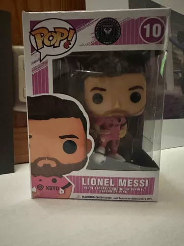 Funko Pop Fútbol Lionel Messi Inter De Miami Playera Rosa