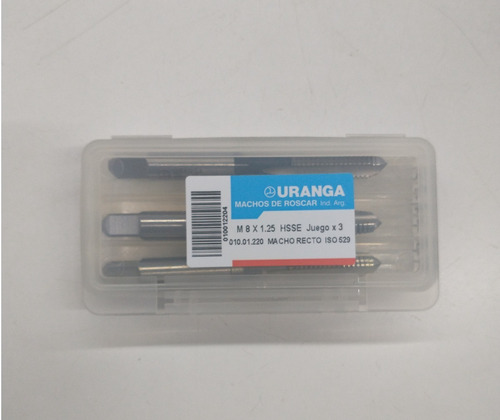 Imagen 2 de 7 de Juego De Machos Uranga Hsse M8 X 1,25
