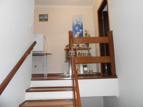 Imagem 13 de 24 de Sobrado À Venda, 3 Quartos, 3 Suítes, 3 Vagas, Floresta - Santo André/sp - 89462