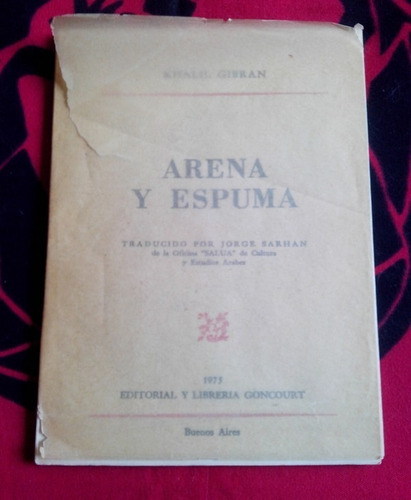 Arena Y Espuma Khalil Gibran