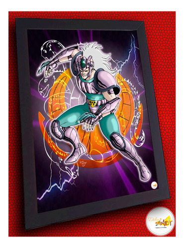 Imagen 10 de 10 de Cuadros De Animes - Caballeros Del Zodiaco - Dibujart