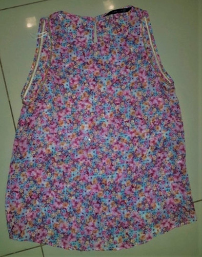 Musculosa Zara Xs Importada Super Delicada Y Fresca !!!!