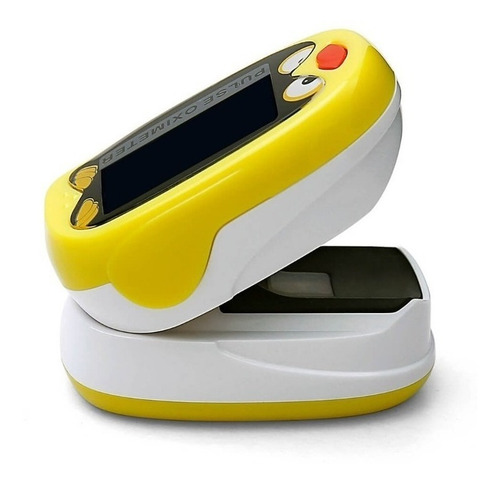 Oxímetro de pulso para dedo Yonker K1 amarillo/blanco