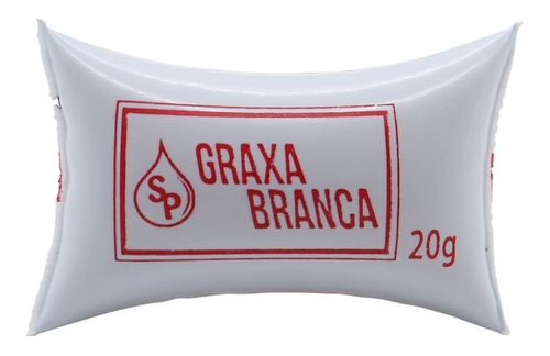 Graxa Branca Engrenagem Máquina Costura Cortar Tecido - 20g