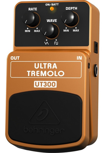 Behringer Ut300 Ultra Tremolo Pedal De Efecto Para Guitarra