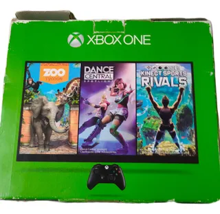 Microsoft Xbox One + Kinect 500gb Standard Color Negro