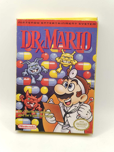Vintage Nintendo Dr Mario Caja 1990 Nes
