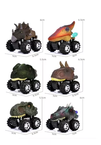 Brinquedos de Dinossauro Puxe o Carro - Toddlers Crianças Dino Toy