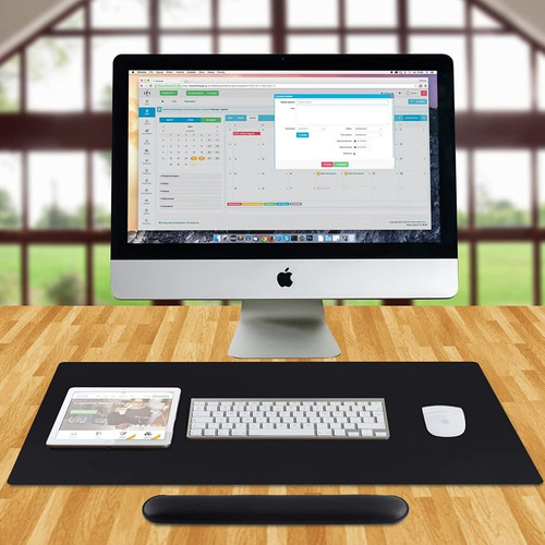 Imagen 5 de 7 de Tapete O Mouse Pad Largo De Color Doble. 80x40cm Exito Corp