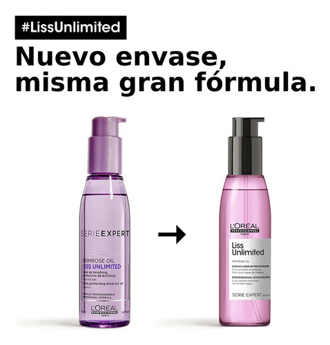 Sérum Finalizador Liss Unlimited 125ml L'oréal Professionnel