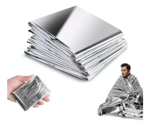 Manta de emergencia aluminizada Sendas 130 x 210 cm 48 g